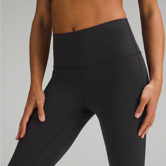 Align™ High-Rise Mini-Flared Pant *XShort In Black - Picture 4 of 9